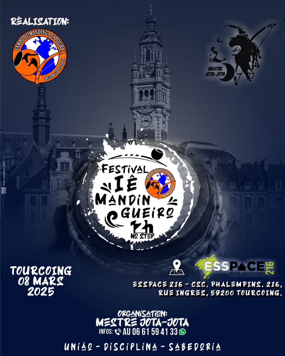 Festival Iê Mandingueiro, 12h Sem Parar!