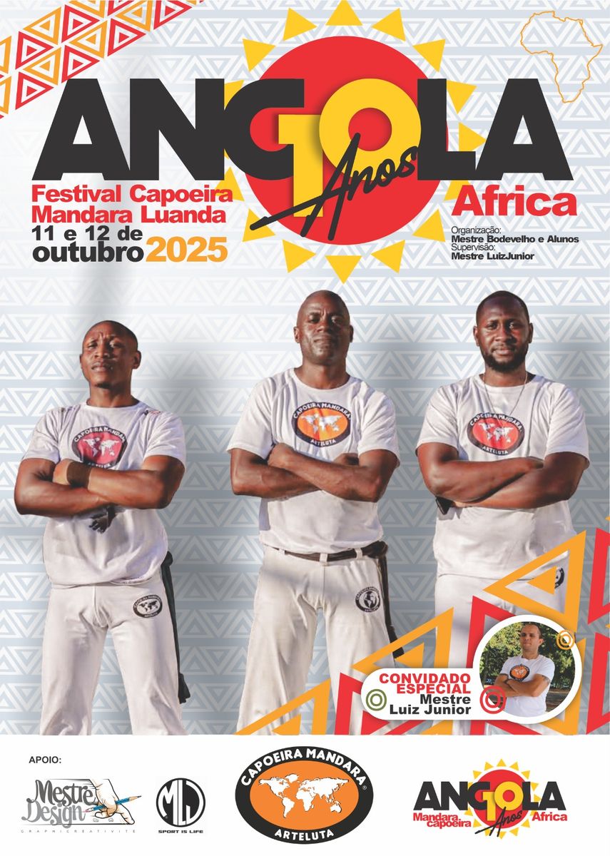 Festival Capoeira Mandara Luanda – 10 Anos em Angola